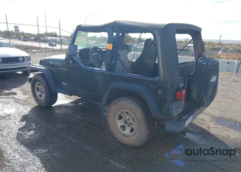 1997 Jeep Wrangler Se from USA, damaged, VIN 1J4FY29P5VP418724